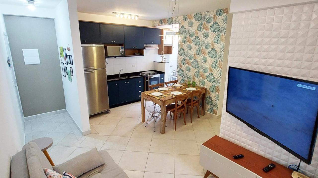 Apartamento Ubatuba Itagua - Ar - Wifi Exterior foto