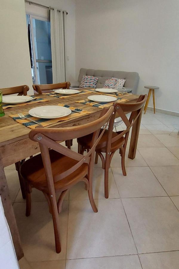 Apartamento Ubatuba Itagua - Ar - Wifi Exterior foto