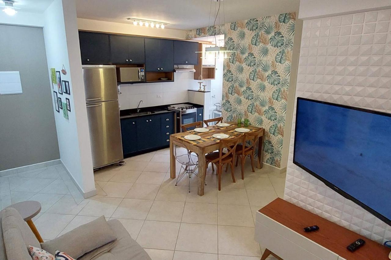 Apartamento Ubatuba Itagua - Ar - Wifi Exterior foto