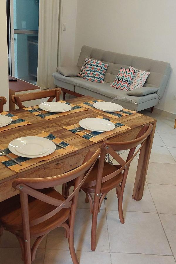 Apartamento Ubatuba Itagua - Ar - Wifi Exterior foto